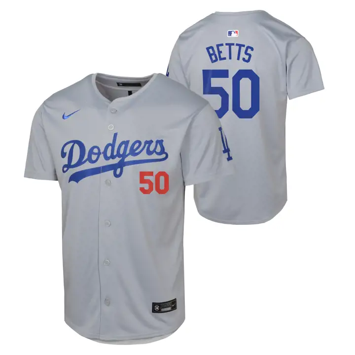 LOS ANGELES DODGERS MLB Maillot Jeune Joueur Édition Limitée ALT 1 M