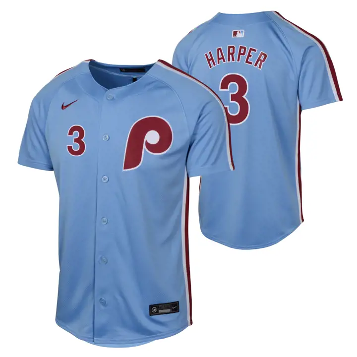 Maillot MLB Phillies enfant joueur limité ALT 1 Bryce Harper