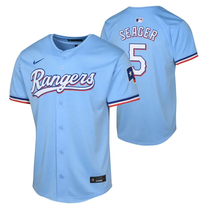 Maillot joueur limité TEXAS RANGERS MLB Jeunesse ALT 1 Corey Se