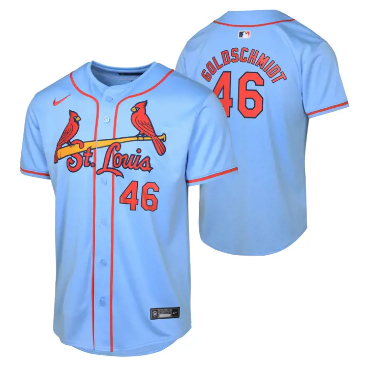 CARDINALS MLB Maillot Jeune Joueur Édition Limitée ALT 1 Paul Goldschmidt