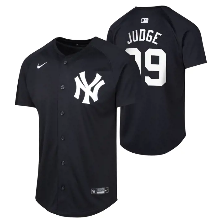 Maillot jeune joueur édition limitée MLB des New York Yankees, version alternative 2 - Aaron