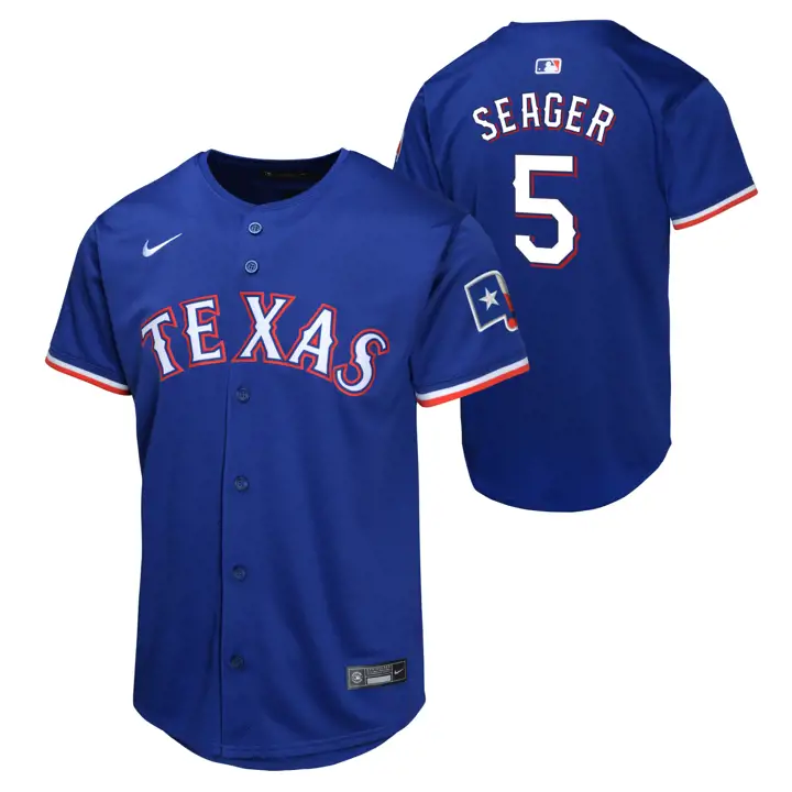 Maillot de joueur limité des Texas Rangers MLB Jeunesse ALT 2 Corey Se