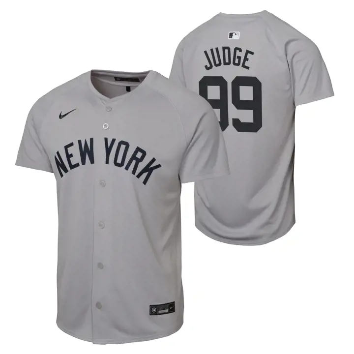 NEW YORK YANKEES MLB Maillot de joueur junior édition limitée - extérieur Aaron