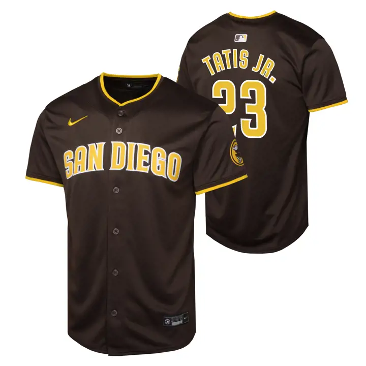 Maillot de joueur PADRES MLB jeunesse édition limitée Route Fernando Tatis J