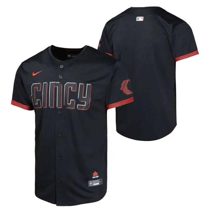 Maillot vierge CINCINNATI REDS MLB Youth City Connect Limited