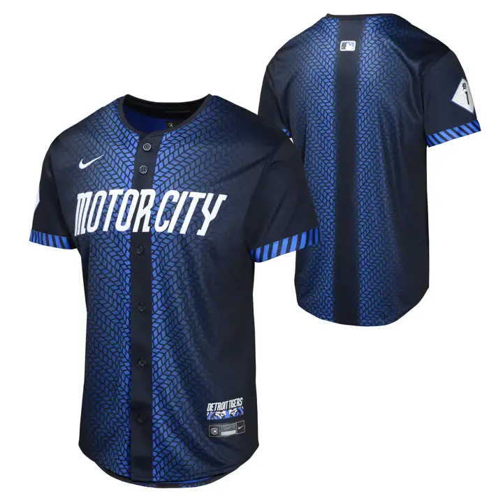 Maillot Vierge Limité City Connect MLB Junior Detroit Tigers B