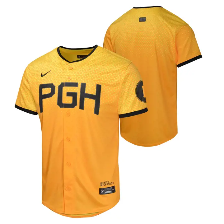 Maillot vierge PITTSBURGH PIRATES MLB Youth City Connect Limited