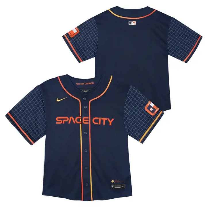 Maillot vierge limité Houston Astros MLB Toddler City Connect