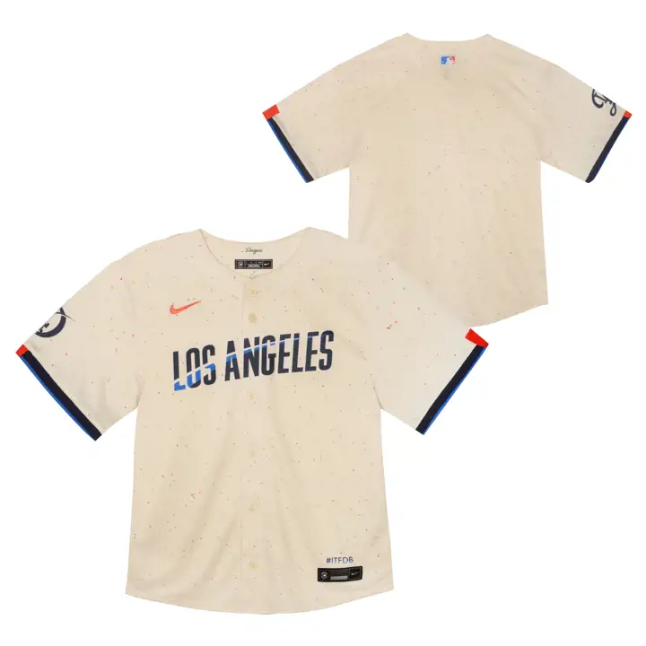 LOS ANGELES DODGERS MLB Tout-petit City Connect Édition Limitée Vierge J