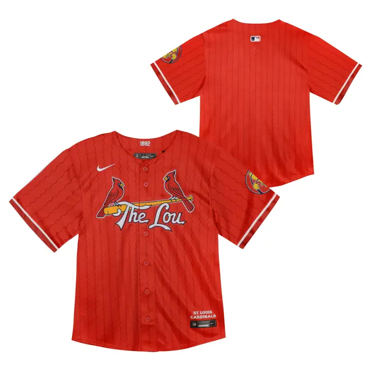 ST LOUIS CARDINALS MLB Tout-petit City Connect Édition limitée Vierge Maill