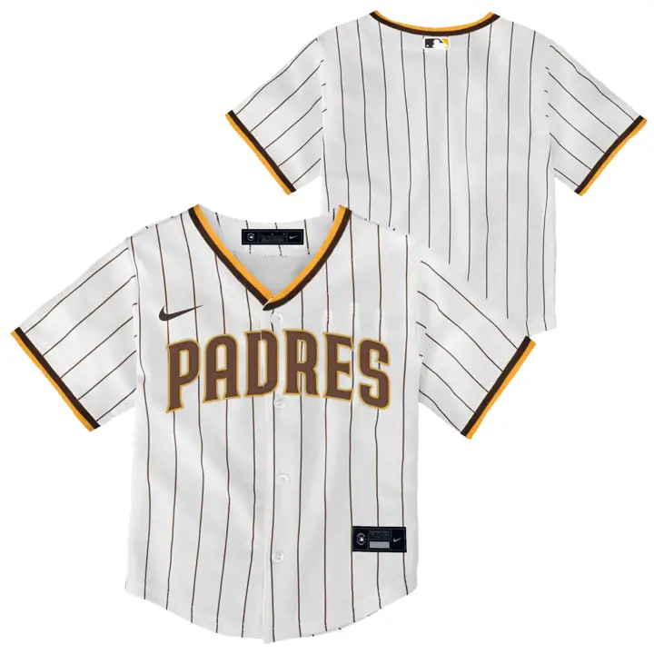 Maillot blanc officiel San Diego Padres MLB pour bébé