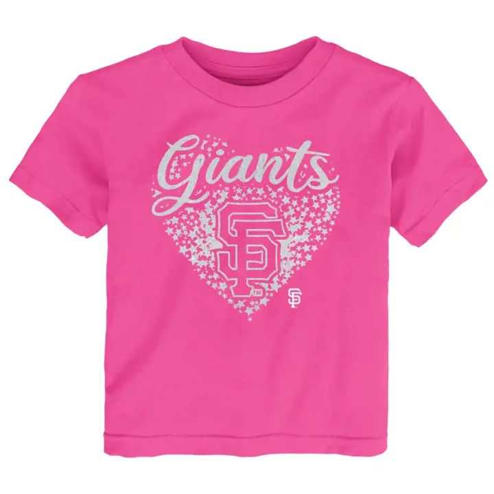 SAN FRANCISCO GIANTS MLB T-shirt Enfant Amour d'Été Rose