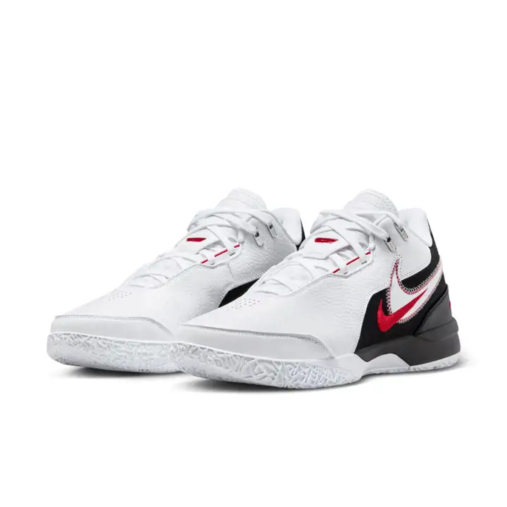 NIKE ZOOM LEBRON NXXT GEN AMPD WHT/BLK/RED