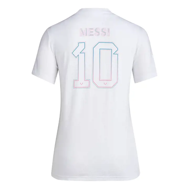 T-shirt femme N&N Messi Lionel Messi BLANC