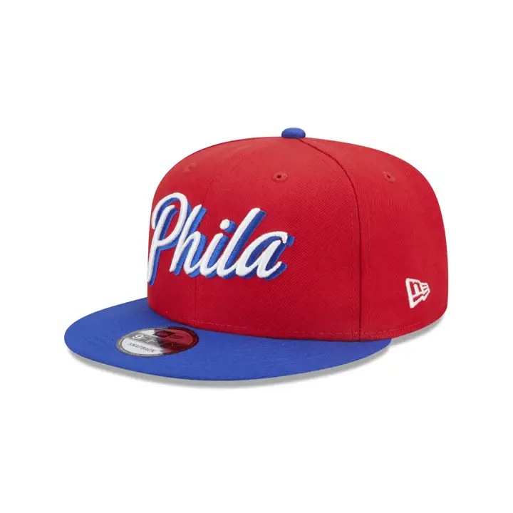 PHILADELPHIA 76ERS NBA Statement Edition 9FIFTY ROUGE/BLEU ROYAL