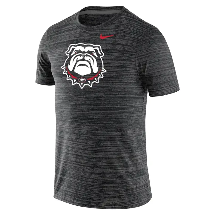T-shirt Velocity Georgia Bulldogs NCAA (logo alternatif) – CHARBON