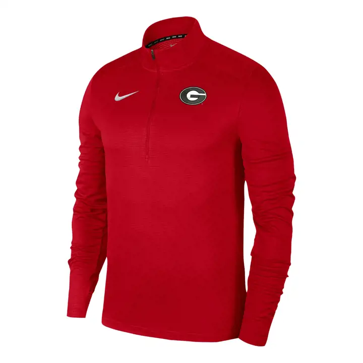 Georgia Bulldogs NCAA Pacer 1/4 Zip ROUGE