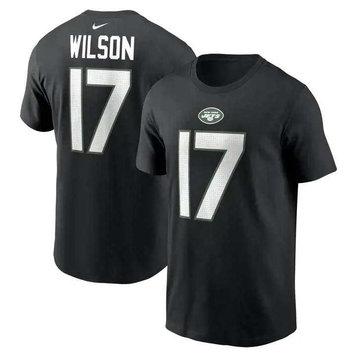T-shirt BLK New York Jets NFL Player Pride N/N Wordmark 3.0