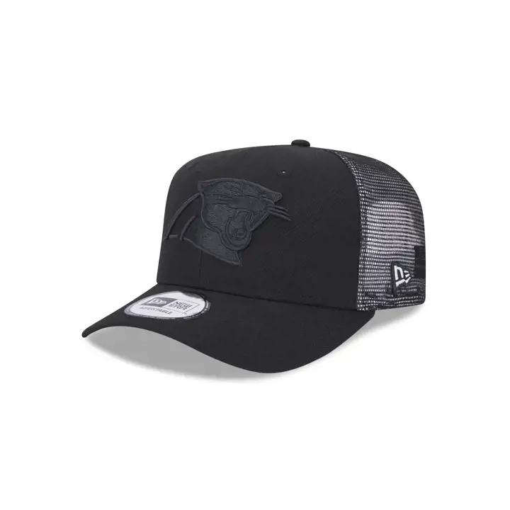 CAROLINA PANTHERS NFL Casquette Trucker Noire/Noire NOIRE