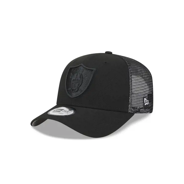 LAS VEGAS RAIDERS NFL Noir/Noir Trucker BLK