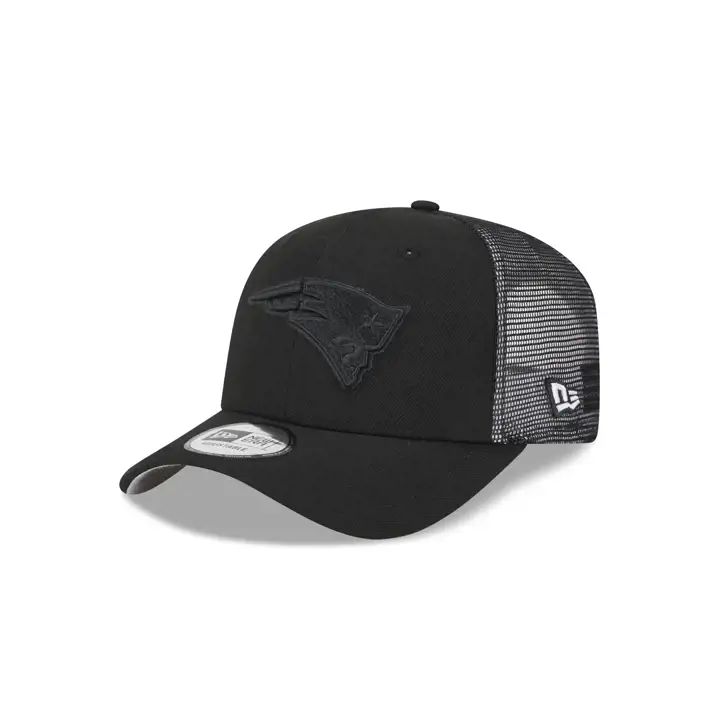 NEW ENGLAND PATRIOTS NFL Casquette Trucker Noir/Noir NOIRE