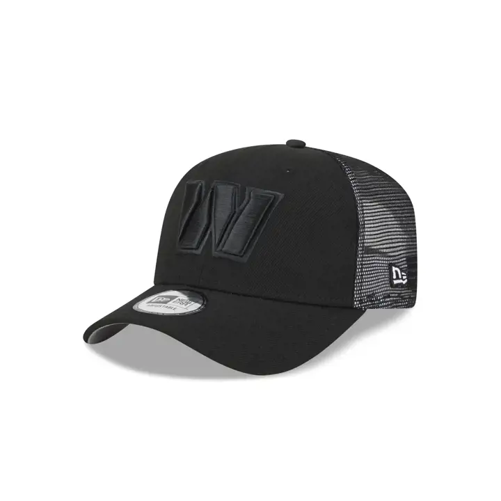 WASHINGTON COMMANDER NFL Casquette filet noire/noire BLK