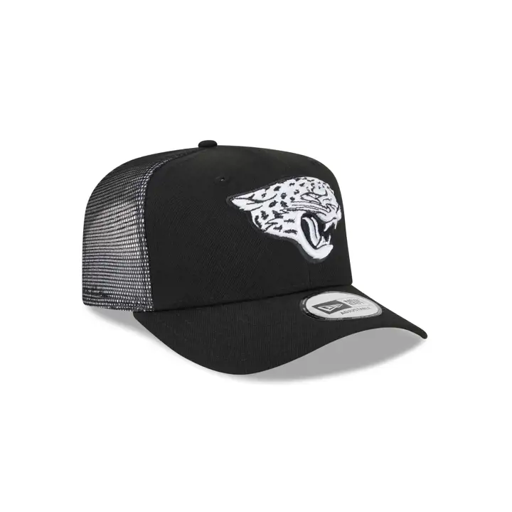 JACKSONVILLE JAGUARS NFL Casquette trucker Noir/Blanc NOIR/NOIR
