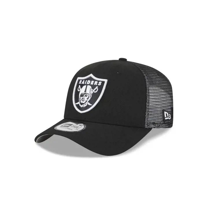 LAS VEGAS RAIDERS NFL Noir/Blanc Trucker NOI/NOI