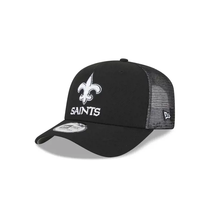 NEW ORLEANS SAINTS NFL Noir/Blanc Casquette Trucker NOI/NOI