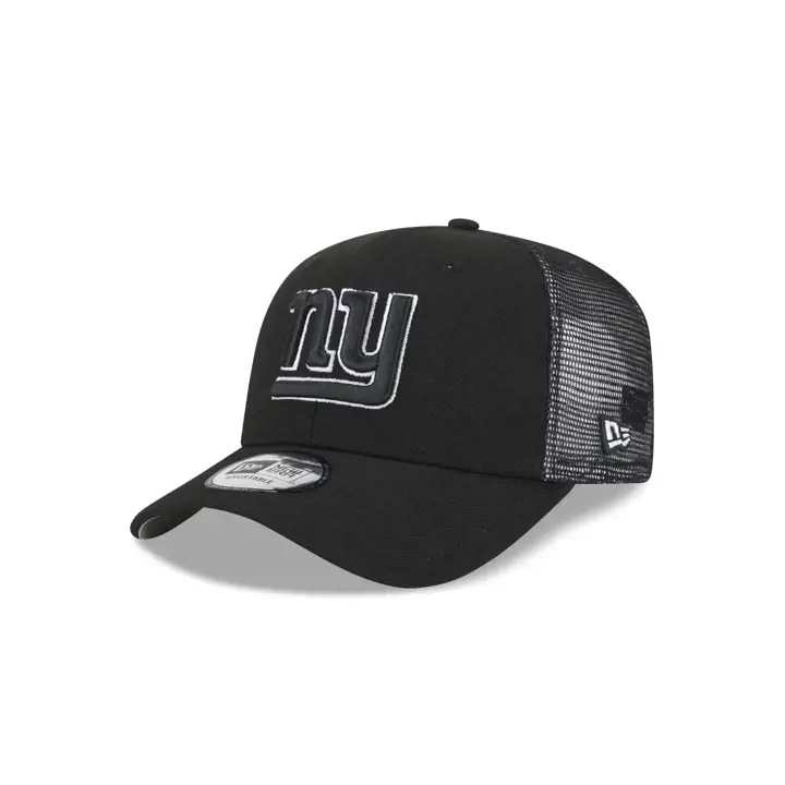 NEW YORK GIANTS NFL Noir/Blanc Casquette Trucker NOI/NOI