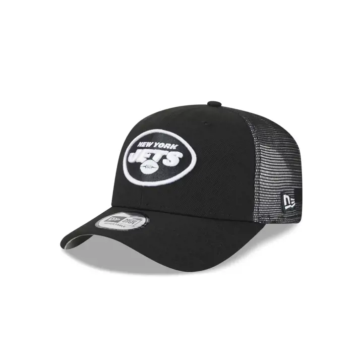 NEW YORK JETS NFL Casquette Trucker Noir/Blanc NOIR/NOIR