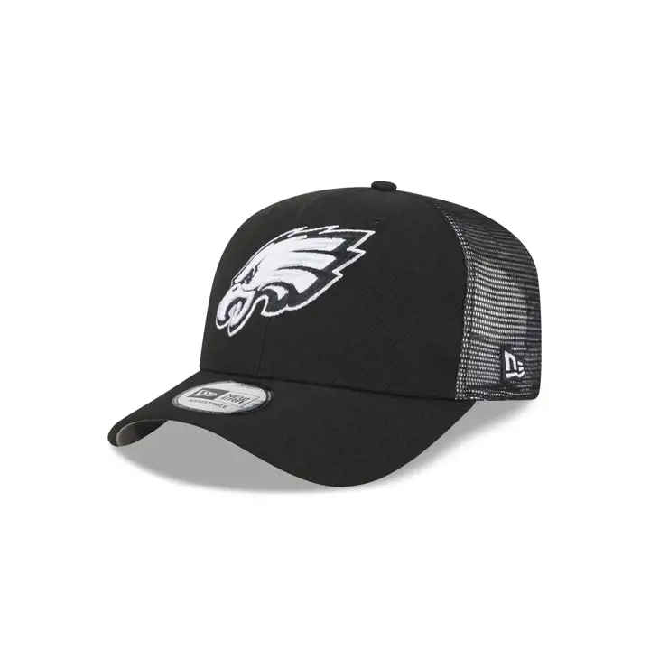 PHILADELPHIA EAGLES NFL Casquette trucker noire/blanche NOI/NOI