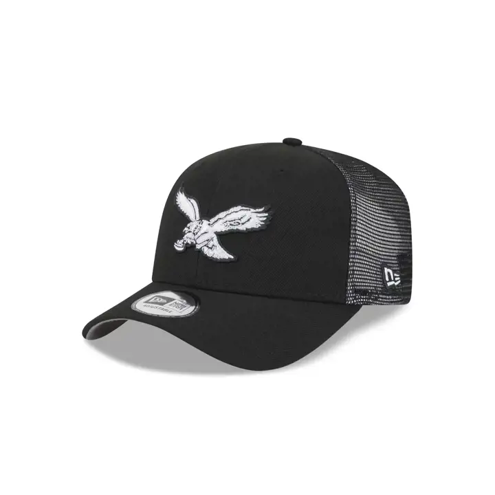 PHILADELPHIA EAGLES NFL Casquette trucker noire/blanche BLK/BLK Legacy