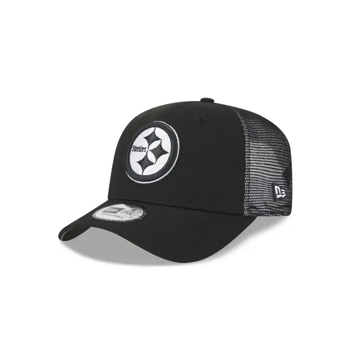 PITTSBURGH STEELERS NFL Casquette Trucker Noire/Blanche BLK/BLK
