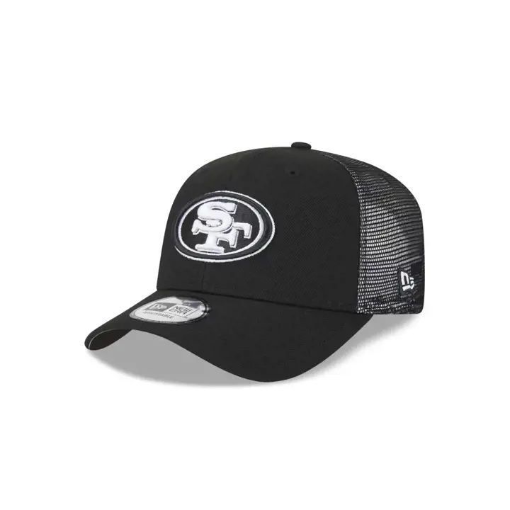 SAN FRANCISCO 49ERS NFL Noir/Blanc Casquette Trucker NOI/NOI