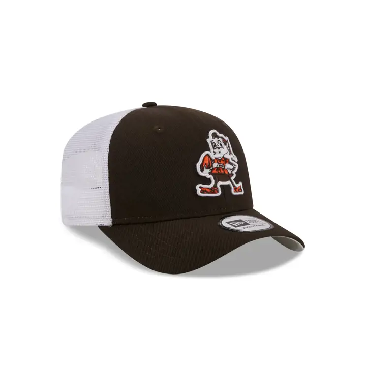 CLEVELAND BROWNS NFL Casquette Trucker Alternative Blanche/Noire