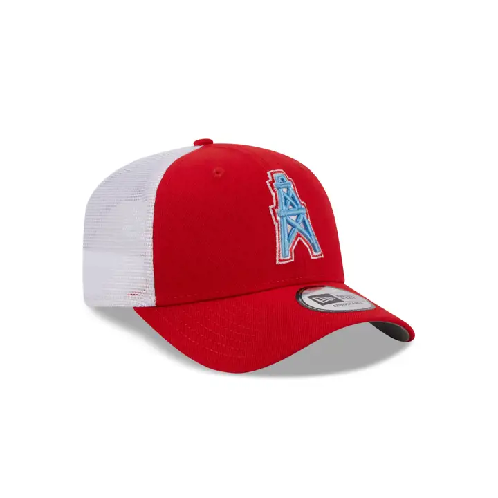 Casquette de camionneur HOUSTON OILERS NFL Alt TC BLANC/ROUGE