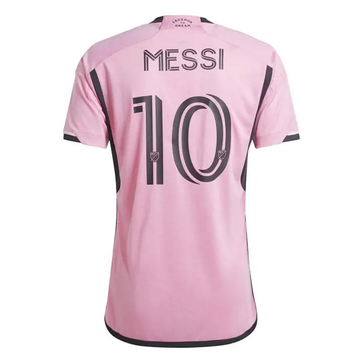 Maillot Authentique Domicile Inter MLS Lionel Messi PNK