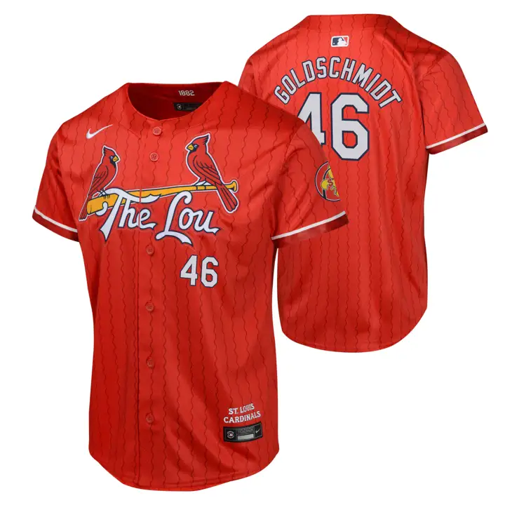 Maillot Joueur Limité MLB Youth City Connect Cardinals Paul