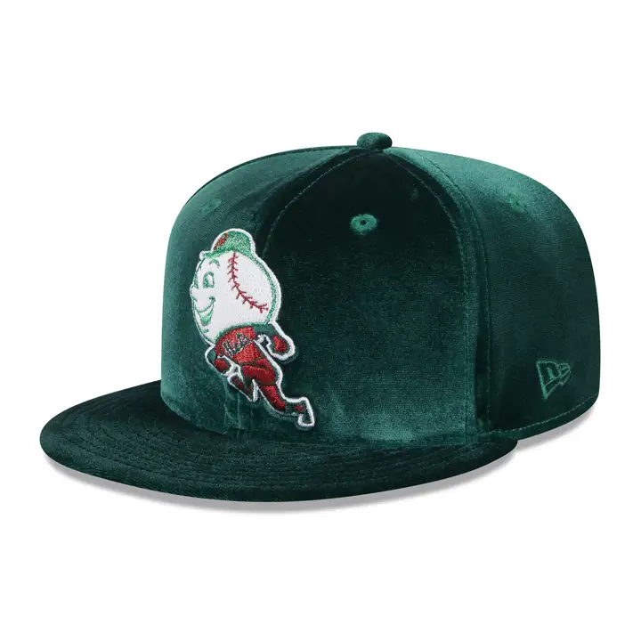 NEW YORK METS MLB Velvet 59FIFTY 50e ANN VERT/VERT/GRIS