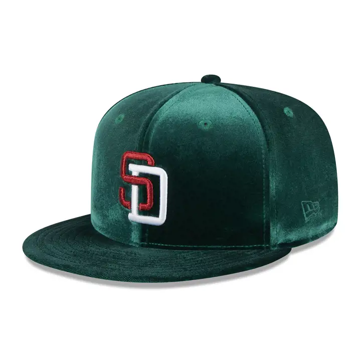 SAN DIEGO PADRES MLB Velvet 59FIFTY ASG 1992 VERT/VERT/GRIS