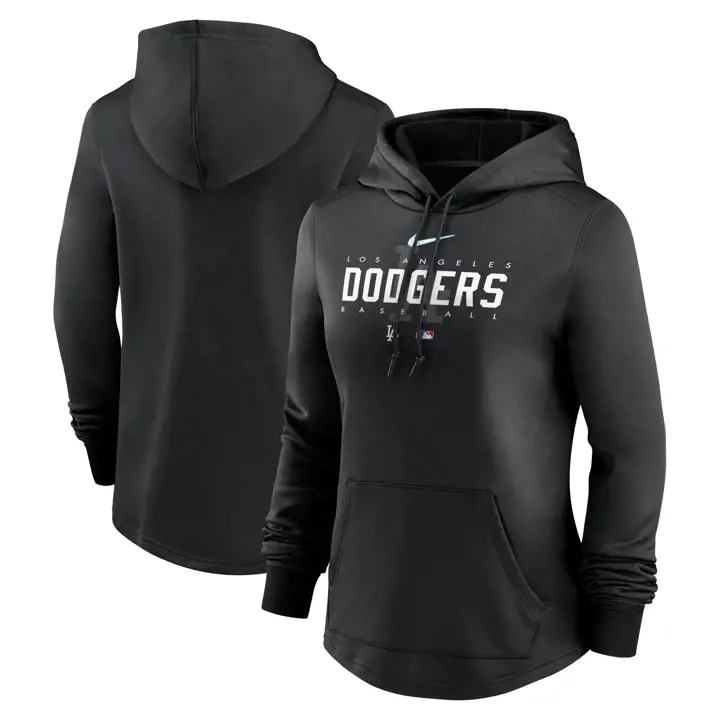 Los Angeles Dodgers MLB Sweat à Capuche Nike Femme 23 Noir