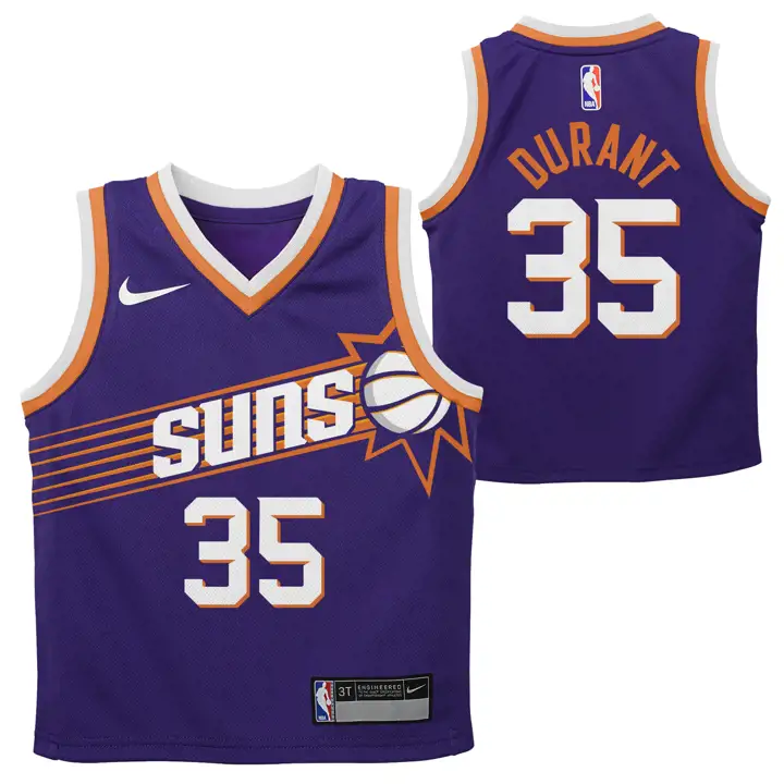 Maillot Swingman icône NBA PHOENIX SUNS, bébé KEVIN DURANT