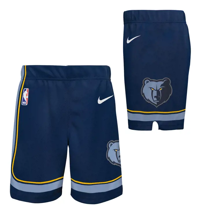 Short de swingman iconique bleu marine NBA Memphis Grizzlies pour tout-petits