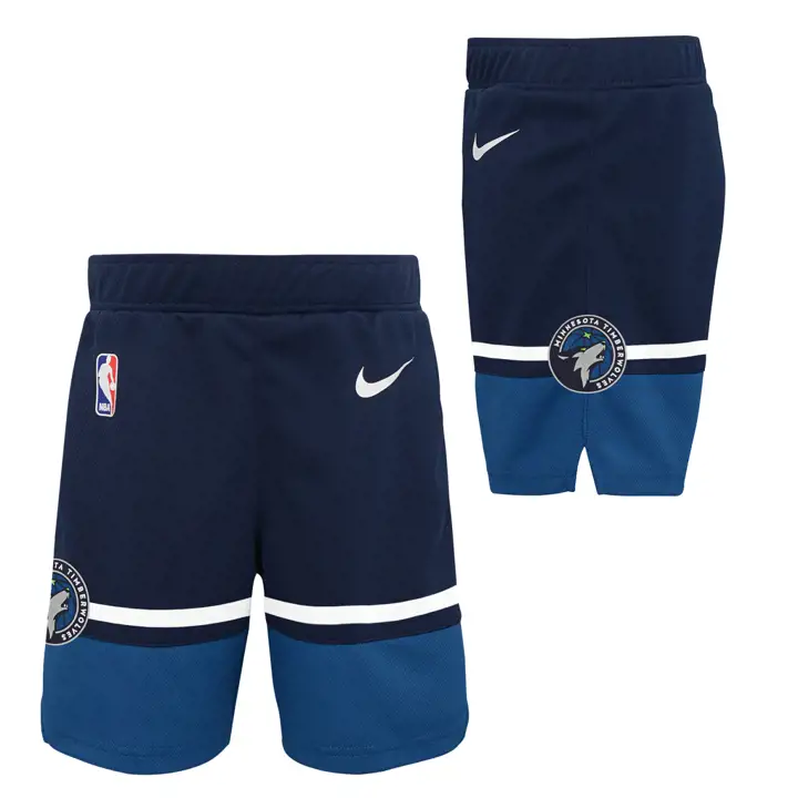 Short NBA Enfant Icon Swingman Minnesota Timberwolves bleu marine