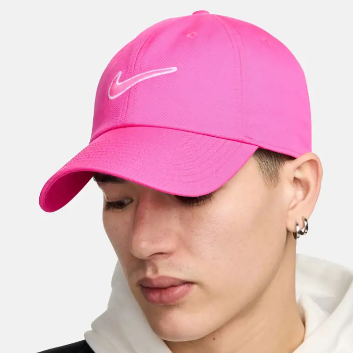 NIKE U NK CLUB CASQUETTE SWOOSH PNK