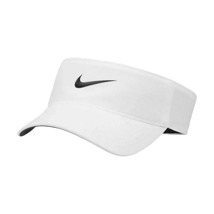 NIKE U NK DF ACE VISOR BLANC/NOIR