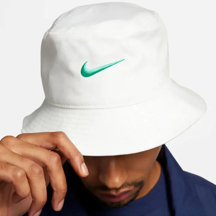 NIKE U NK CHAPEAU SEAU APEX SWOOSH BLANC/VERT