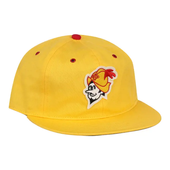 Casquette de baseball en coton EFF Albuquerque Dukes, jaune