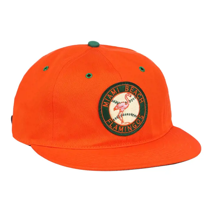 Casquette en coton Miami Beach Flamingos EFF